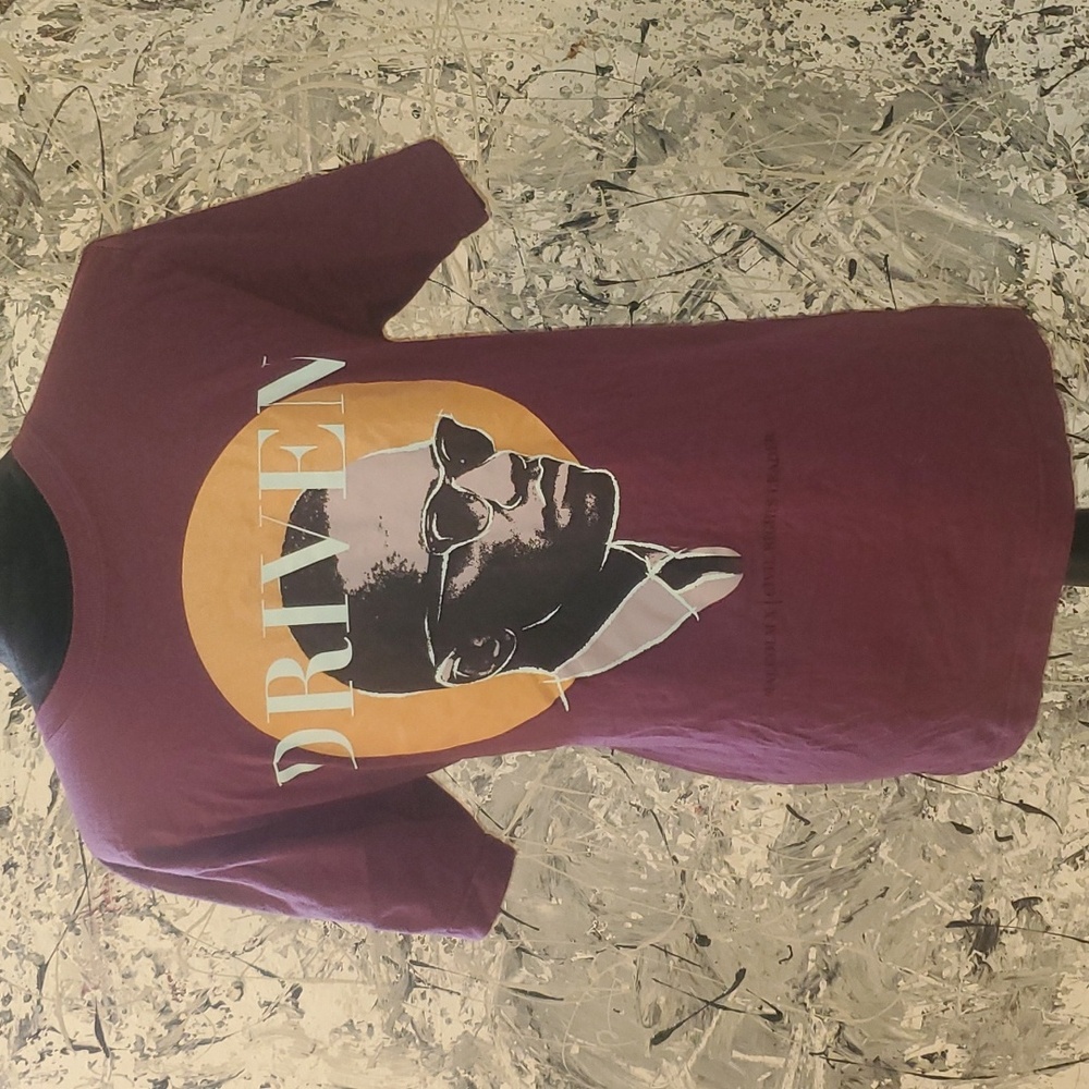 Malcolm X Driven mens graphic tee